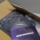 Bean Bag Chair Cover(No Filler) Soft Faux Fur Stuffed Animal Bean Bag Storage, Fluffy Plush Bean Bag Chair Cover Washable, Comfy Bean Bag Chairs for Adults, 7FT, Dark Grey