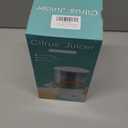 Electric Juicer Rechargeable,Portable Kitchen Gadget for making Orange Juice,Squeezing Oranges,Lemons,Kiwi Fruit,Grapefruits,and Citrus Juices.Comes with USB charging and a Cleaning Brush(Green)