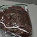 Geyoga Gingerbread Man Costume for Kids Home Clothing Christmas Gingerbread Outfit Bodysuit Hooded Unisex (7-9 Years, Brown)