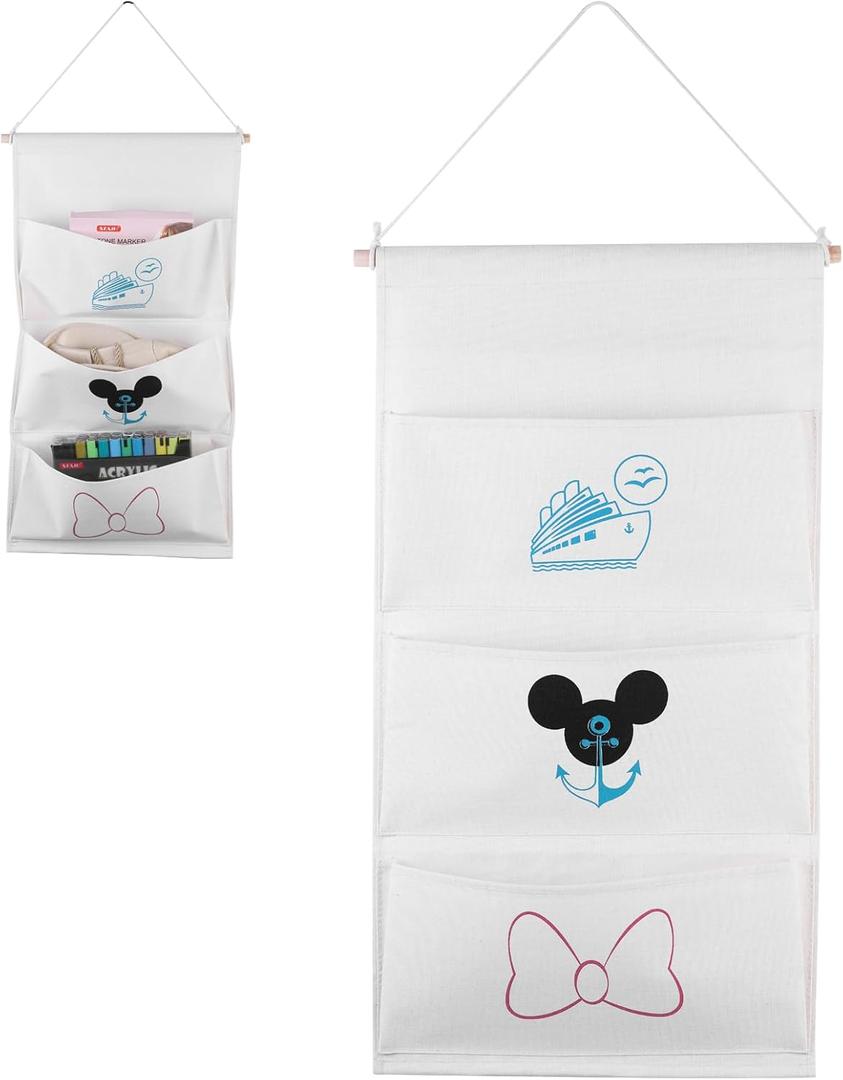 Exclusive Fish Extender Hanger for Effortless Organization and Stylish Showcase of Exchange Gifts for Disney Cruise Door FE Mail Pouch Magic (white)