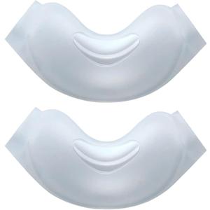 2 Pack Nasal Cushion for PR DreamWear, Much Soft Silicone Gel for CPCP Users (Size Medium)