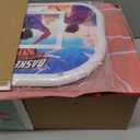 2-Player Arcade Basketball Game Set, Upgraded Indoor Hoop with LED Light Electronic Scoreboard 4 Balls, Carnival Games Sports Toys Kids 3-12 for Home Party Backyard Outdoor Boys Girls Toddlers Gifts (Orange)