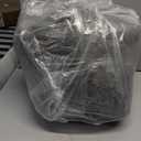 Ailyei Soft Runner Rugs for Bedroom Hallways, 2 Packs 2x6 Grey Fluffy Shag Throw Area Rug Non Slip for Bedside Dorm, Long Shaggy Furry Carpet for Nursery Living Room