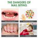 Nail Biting Treatment for Kids, 2-in-1 Nail Biting Prevention for Kids & Adults, Discourage Biting and Thumb Sucking Habit Day and Night Support, 0.34 Fl Oz (Pack of 1)