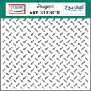 Vroom!: Car Crosshatch Stencil