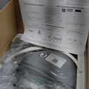 Automatic Cat Litter Box Self Cleaning - App Control, Open-Design, Smart Health Monitor, Suitable for Medium Cats and Kittens, Anti-Pinch Safety, Quiet Operation - White