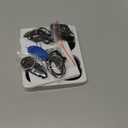 Android Air Tracker Smart Tags -4 Pack, Bluetooth Luggage Tracker Anti Lost Keys Finder/Item Locator with Holder Case Work with Google's Find Hub for Key, Backpack, Luggage, Wallet, Precise Position