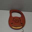 Lyre Harp 16 Metal Strings,Mahogany Body and Copper Saddle,Professional Mini Harp Instrument Gift with Bag,Tuning Wrench,Spare Strings