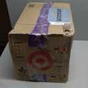 ULTCOVER Rectangular Patio Heavy Duty Table Cover - 600D Tough Canvas Waterproof Outdoor Dining Table and Chairs General Purpose Furniture Cover Size 111L x 74W x 28H inch (Brown)