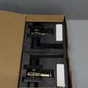 Interior Door Handle, Keyed Entry Door Knobs, Black Door Handle, 2 Pack Door Locks Set, Keyed Alike, Heavy Duty Reversible Lever Handles, for Bedroom & Bathroom, Matte Black (Entry(Lock with Same Keys))