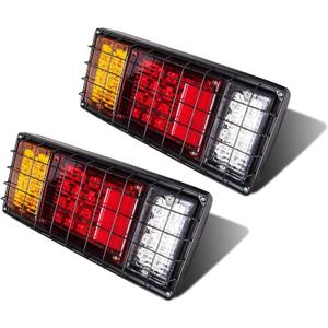 LIMICAR 40 LED Trailer Tail Lights Kit Waterproof with Reverse Turn Signal Brake Trailer Light For UTV UTE RV Camper Pickup Truck, Boat(2 Pack)