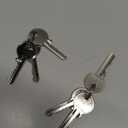 Outdoor Weatherproof Padlock, LQYN Keyed Alike 2 Pcs Stainless Heavy Duty Padlocks, 50mm/2 inch Normal Shackle, Stainless Steel Body with Brass Cylinder Lock, Padlock for Secure Storage, Gates