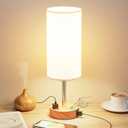 Touch Control Cordlss Table Lamp, USBC Rechargeable Lamp with Stepless Dimming, 4000mAh Battery Operated Vintage Bedside Lamp for Bedroom, Living Room, Night Light & Emergency Lighting, Brass, 1 Pack