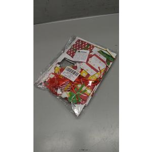 24pcs Box Ornaments Present Box Wooden Ornaments Xmas Tree Hanging Wood Signs Crafts Reusable Gifts Christmas Tree Decor for Winter Xmas Holiday Party Outdoor Indoor Home Office Favor