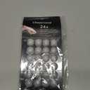 48 Pieces White Adhesive Small Candles, Accessories Candle Wax Dots- Adhesive,Wax Sticky Dots,Candl Accessories (48)