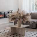 MISSPIN 11 PCS 28 inch Artificial Fall Pampas Decor Stems, Fall Decorations Table Indoor Outdoor Halloween Thanksgiving Farmhouse Arrangement Decorations for Front Door Wedding Centerpieces in Autumn (Papas Feathers)