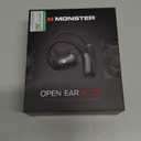 Monster Open Ear AC336 Headphones, Bluetooth 6.0 Wireless Earbuds with Stereo Sound, ENC Clear Call, 21H Playtime, Type-C Charging, Touch Control, IPX6 Waterproof Open Ear Earbuds for Sports Fitness