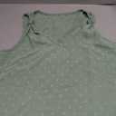 Womens Summer Tank Top Business Casual V Neck Knotted Sleeveless