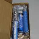 Mini Grease Gun (3000PSI) with Double 3oz Cartridge Grease and 12'' Flex Hose, Reinforced Coupler for Automotive,Marine