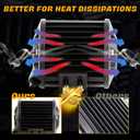 BESTZHEYU 4 Inch 60W Led Pods with 3 Inch Tow Hitch Mounting Brackets Backup Reverse Lights Rear Light Bar for Pickup ATV SUV Truck Trailer Boat with White and Amber Beam