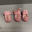 QUMY Dog Shoes for Large Dogs, Medium Dog Boots & Paw Protectors for Winter Snowy Day, Summer Hot Pavement, Water-Resistant in Rainy Weather, Outdoor Walking, Indoor Hardfloors Skid-Resistant Sole (Size 8: 3.0''x3.3"(W*L) (Pack of 4))