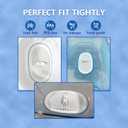 Replacement Filter for Waterdrop WD-PF-01A Plus, Reduces PFOA/PFOS, Chlorine, Compatible with Waterdrop Pitchers, Lasts 3 Months or 200 Gallons, Pack of 4 (Basic - White)