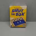 Shut The Box by Relatable, The Classic Choice for Tabletop Games, Math Games, Board Games for Kids and Adults, and Strategy Games, Includes 2 Dice, 1 Wooden Box, 1 Scorepad, and Instructions