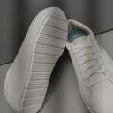 Dr. Scholl's Shoes Womens Time Off Max Platform Sneaker White Smooth 9 M