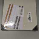 8 x 8 Inch Scrapbook Photo Album Linen Cover, Hardcover Kraft White Pages Memory Book, for Travel Wedding Guest Book Christmas Baby Shower (20 Sheets/ 40 Pages, Beige)