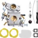 545070601 Carburetor Replacement For Poulan Pro Pp4218A Pp4218Avx Pp4218Av Ppb4218 Pp4218Avhd, Carb Tune Kit Replacement For Craftsman 358.350990 358.350830 (Carburetor With Tool)