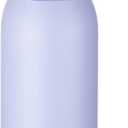 Insulated Water Bottle 24 oz with Dustproof Lid, Carry Handle & Tea Infuser, BPA-Free & Leakproof, Stainless Steel Water Bottles Ideal for Fitness, Hiking, Office & Outdoor Use (Light Purple)