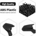 for Camaro Outside Mirror Caps Cover Ox Horn Trim for Chevy Camaro 2016-2023 Black Carbon Fiber Exterior Accessories 2pcs
