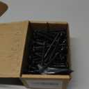 100Pcs Black Star Drive Wood Screws 2-7/8 inch - Rust Resistant Timber Deck Screws for Landscaping, Log & Timber Wood - Heavy-Duty Outdoor Fasteners (#14 x 2-7/8" Black)