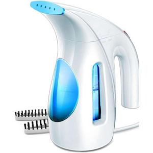 HiLIFE Steamer for Clothes, Portable Handheld Design, 240ml Big Capacity, 700W, Strong Penetrating Steam, Removes Wrinkle, for Home, Office(ONLY FOR 120V) (Blue)