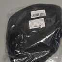 Housoutil Short Layered Black Wig with Wavy Bangs Synthetic Hair Glueless Wear Womens Natural Black Short Hair Styling for Daily Use and Costume