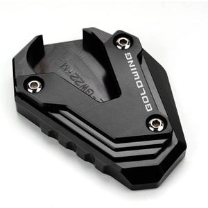 MOWOK Fit For Goldwing GL1800 2002-2017 and 2018-2025 Goldwing GL1800 1800 Motorcycle Side Stand Extension Kickstand foot Pad (Year 2018-2025 (Black))