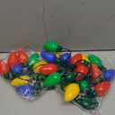 JOYIN 3 Packs Christmas Necklace LED Light Up Necklaces 9 Bulbs LED Holiday Party Favor Costume Accessories for Christmas Xmas Favor Party Supply