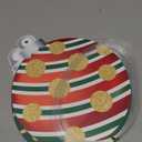 BBTO 12 Pcs Christmas Candy Yard Hanging Ornaments Outdoor 8 x 8 Inch Hanging Candy Cane Yard Decorations Christmas Peppermint Candies Lawn Ornaments for Outdoor Xmas Party Decorations(Classic Style)