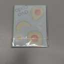 Avocado Seed Starter Vase,Thickened Striped Avocado Seed Sprout Glass Container, Avocado Tree Planting Growing Kit with Avocado Sticker for Plant Gardening Lover (Striped)