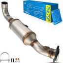 PHILTOP Left Converter Kit Direct-Fit Replacement For 2015-2020 F150 5.0L OE Replace 21467, 645165, 52606, FL3Z5E212G (EPA Compliant)