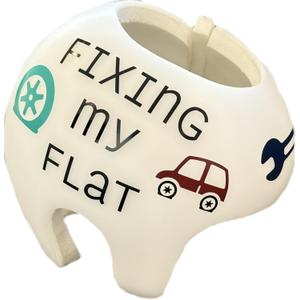 MDBB Fixing My Flat Cranial Baby Helmet Doc Band Decal Stickers