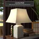 Red Lantern Victorian Lace Porcelain Lamp