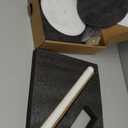 Koville African Natural Marble Paper Towel Holder Countertop, Genuine Stone Paper Towel Holder Stand for Kitchen Storage, for Standard or JumboSized Rolls(Namib Fantasy)