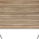 10 x 6.5 Ft Wood Backdrop Rustic Wooden WallBrown Vintage Polyester Fabric Large Photo Background for Party Wedding Graduation Home Decoration Photo Booth Prop Banner