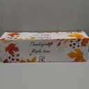 Dazzle Bright 2 Pack 24 Inch Lighted Thanksgiving Fall Maple Tree Decor, 24 LED Battery Operated Decorations Artificial Tree with Timer for Indoor Home Room Holiday Xmas Party