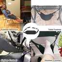 Portable Wheelchair Footrest Hammock, Adjustable Hanging Foot Sling, Wheelchair Foot Rest Replacement Parts, Wheelchair Accessories Leg Rest Support Strap to Relax Your Feet