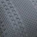 WARMDERN 100% Cotton Waffle Weave Euro Shams Pillow Covers, 2 Pack European Pillowcase 26" x 26" Bed Pillow Covers, Ultra Soft Bed Pillow Shams Cushion Covers for Stylish Home Decor(26 x 26in, Grey)