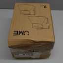 UME 2 Pack LED Outdoor Wall Light Fixtures, Black Front Porch Lights Wall Mount Lighting, Exterior Waterproof Wall Lantern Light Fixture Anti-Rust Farmhouse Wall Sconce for Patio, Doorway, Garage