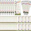 24 Sets Easter Gifts Bulk Christian Pens with Bookmarks He Came Died Arose Ascended Bible Verse Pens Resurrection Religious Pen Gifts for Jesus Story Easter Basket Stuffers Sunday School Church Gift