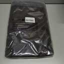 PLEASOR Door Mat for Front Door Entrance, Dirt Trapper Washable Welcome Mat Outdoor Indoor, Non-Slip Waterproof Doormat for Outside/Inside Use, Low Profile Entryway Rug, 20"x32", Black (2'8" x 1'8" (Rectangular))